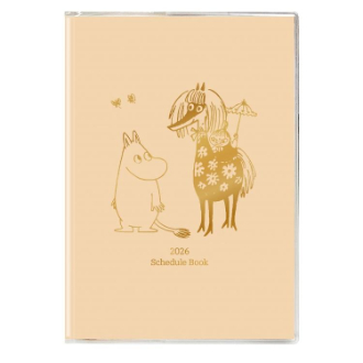 【2026年カレンダー・手帳】APJ A6 マンスリームーミンダイアリー ムーミン&うみうま