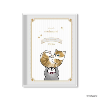 【2026年カレンダー・手帳】APJ B6 ブロックウィークリーmofusand ペンギンにゃん