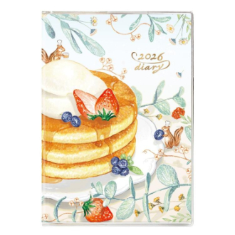 【2026年カレンダー・手帳】APJ B6 マンスリーダイアリーomiso 森のカフェ