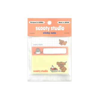 scooty studio ふせん チャーリー2/3sets