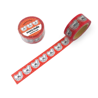 scooty studio マスキングテープ マイケル/face