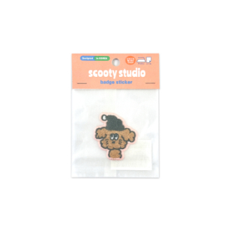 scooty studio ワッペンシール チャーリー2
