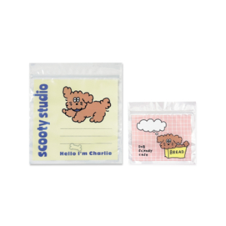 scooty studio ジッパーバッグセット チャーリー