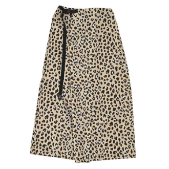 【KiU】キウウォータープルーフロンジースカート 2ND カラーレオパード