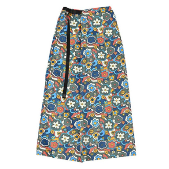 【KiU】キウウォータープルーフロンジースカート 2ND ハッピーフラワー