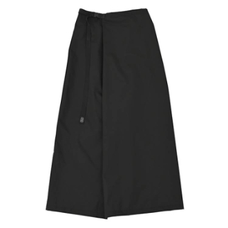 【KiU】キウウォータープルーフロンジースカート 2ND ブラック