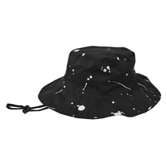 【KiU】UV&RAIN パッカブルサファリハット 2ND スプラッシュブラック