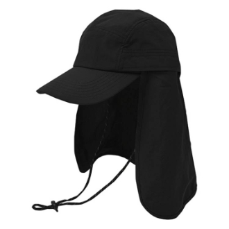 【KiU】サンシェードジェットキャップ 2ND ブラック