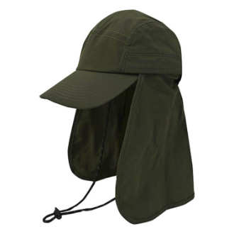 【KiU】サンシェードジェットキャップ 2ND カーキ