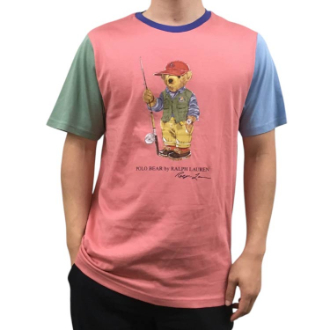【新品】ラルフローレン ポロベア　ボーイズサイズL160　Tシャツ　マルチカラー POLO RALPH LAUREN/ポロラルフローレン】マルチカラーポロベアT