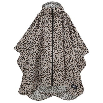 【KiU】キウレインポンチョ 2ND カラーレオパード