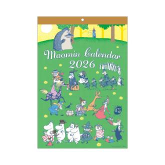 【2026年カレンダー・手帳】ムーミン オールスター見やすいカレンダー
