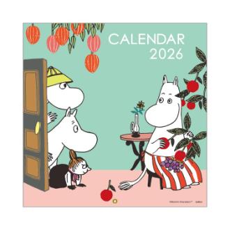 【2026年カレンダー・手帳】ムーミン スクエアカレンダー
