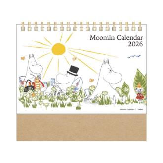 【2026年カレンダー・手帳】ムーミン リング卓上カレンダー