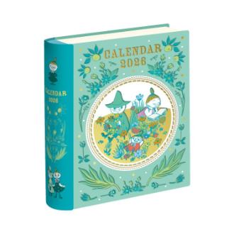 【2026年カレンダー・手帳】ムーミン ＢＯＯＫ缶カレンダー（スナフキン）