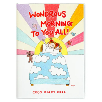 【2026年カレンダー・手帳】ココちゃん／サカモトリョウ手帳 CD-1371-RY