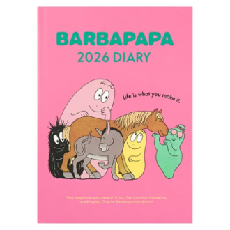 【2026年カレンダー・手帳】バーバパパ手帳 CD-1376-BB