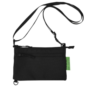 【KiU】キウフォンポーチ ブラック