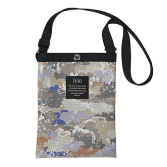 【KiU】600D サコッシュミニ スプラッシュカモフラ