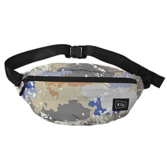 【KiU】ウォータープルーフボディバッグ スプラッシュカモフラ