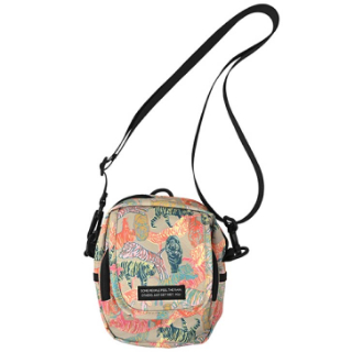 【KiU】600D フラップポケットショルダーバッグ ブライトタイガー