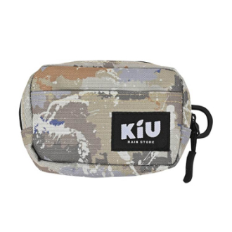 【KiU】ウォーターリペレントポーチ M スプラッシュカモフラ