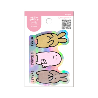 クリエイターズサーカス ステッカー usagino 三兎 さんうさぎ