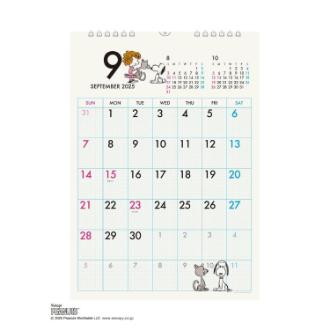 【2026年カレンダー・手帳】APJ PEANUTS(エコタイプ) A3 壁掛けカレンダー