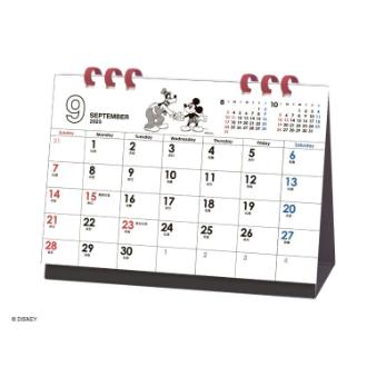 【2026年カレンダー・手帳】APJ ミッキー ヴィンテージ(エコタイプ) 卓上カレンダー