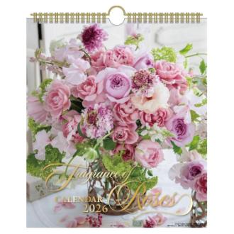 【2026年カレンダー・手帳】APJ ばらの香り(30角 ) 壁掛けカレンダー
