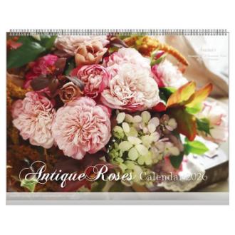 【2026年カレンダー・手帳】APJ アンティークローズ 壁掛けカレンダー