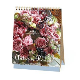 【2026年カレンダー・手帳】APJ アンティークローズ 卓上カレンダー