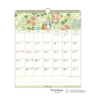 【2026年カレンダー・手帳】APJ ピーターラビット(30角) 壁掛けカレンダー
