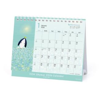 【2026年カレンダー・手帳】APJ 葉 祥明 卓上カレンダー