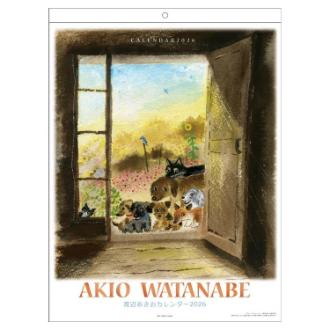 【2026年カレンダー・手帳】APJ 渡辺あきお 壁掛けカレンダー