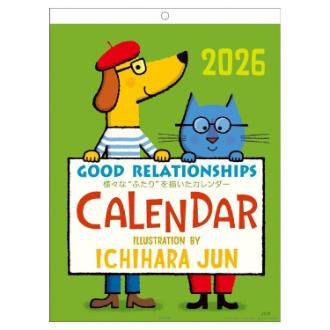 【2026年カレンダー・手帳】APJ 市原 淳 壁掛けカレンダー