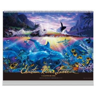 【2026年カレンダー・手帳】APJ クリスチャン・リース・ラッセン 壁掛けカレンダー