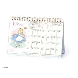 【2026年カレンダー・手帳】APJ 水彩スケジュール/ディズニー 卓上カレンダー
