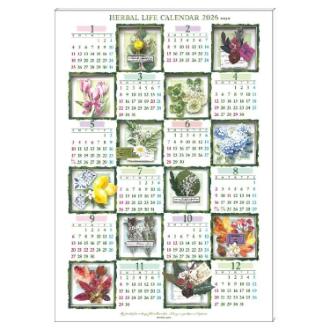 【2026年カレンダー・手帳】APJ ハーバル年間 壁掛けカレンダー