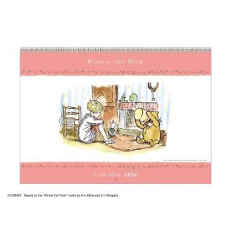 【2026年カレンダー・手帳】APJ  クラシック プー 壁掛けカレンダー