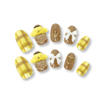 ポムポムプリン ネイルチップ