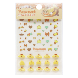 ネイルデコセット　ポムポムプリン