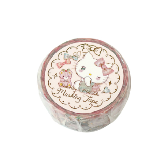 サンリオキャラクターズ×たけいみき マスキングテープ ハローキティ エレガンス