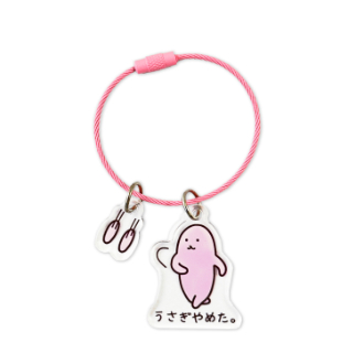 クリエイターズサーカス  アクリルキーリング usagino