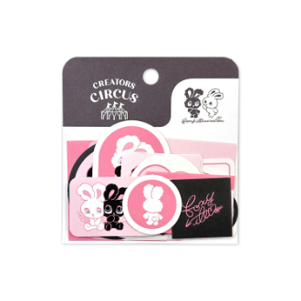 クリエイターズサーカス  フレークシール foxy illustrations