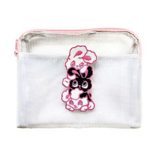 クリエイターズサーカス  メッシュポーチ foxy illustrations