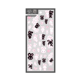 クリエイターズサーカス  透明シール foxy illustrations