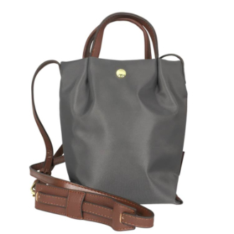 【Legato Largo】肩楽　縦型ミニショルダー　グレー