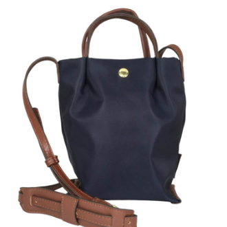 【Legato Largo】肩楽　縦型ミニショルダー　ネイビー