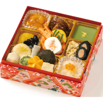 （2026年おせち）やわらかおせち（お餅雑煮とおしるこ付）　Q41-11B